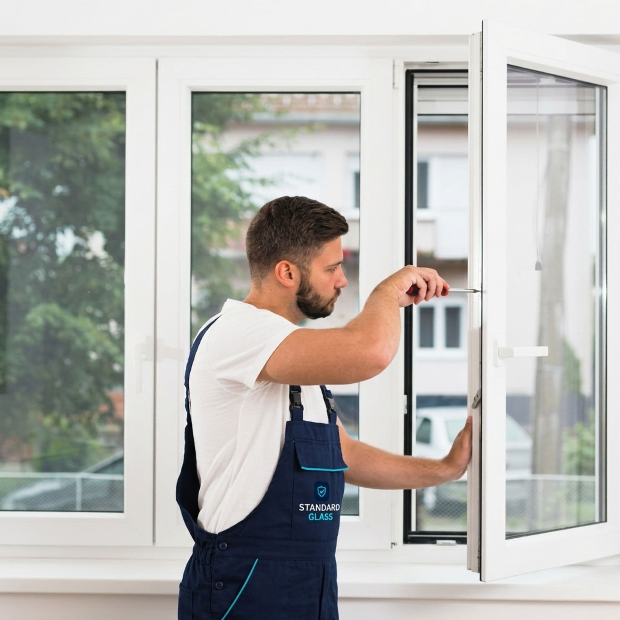 Professional window service and maintenance